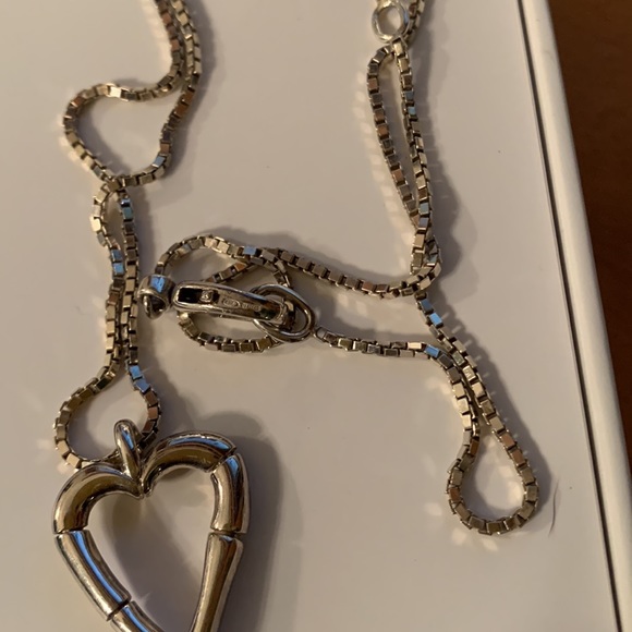 Gucci bamboo pendant necklace silver 925 - Picture 3 of 7